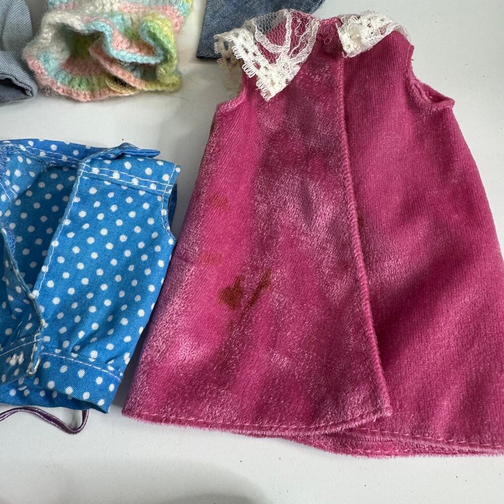 BARBIE Vintage Doll Clothing 60's 70's 80's 90's Accessories Lot 73 Pieces - Picture 7 of 16